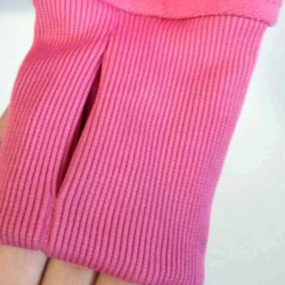 Polarn O. Pyret pink ECO WIND FLEECE JACKET size 11-12 years - Picture 4 of 9